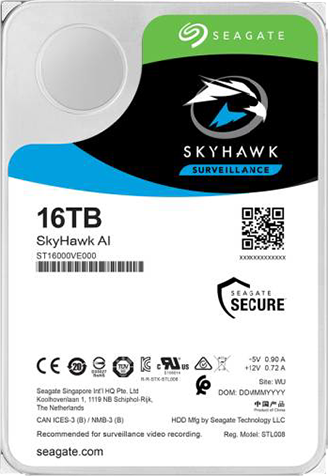 Seagate Skyhawk Surveillance HDD 16TB | SMB Infotech Middle East FZE® - United Arab Emirates
